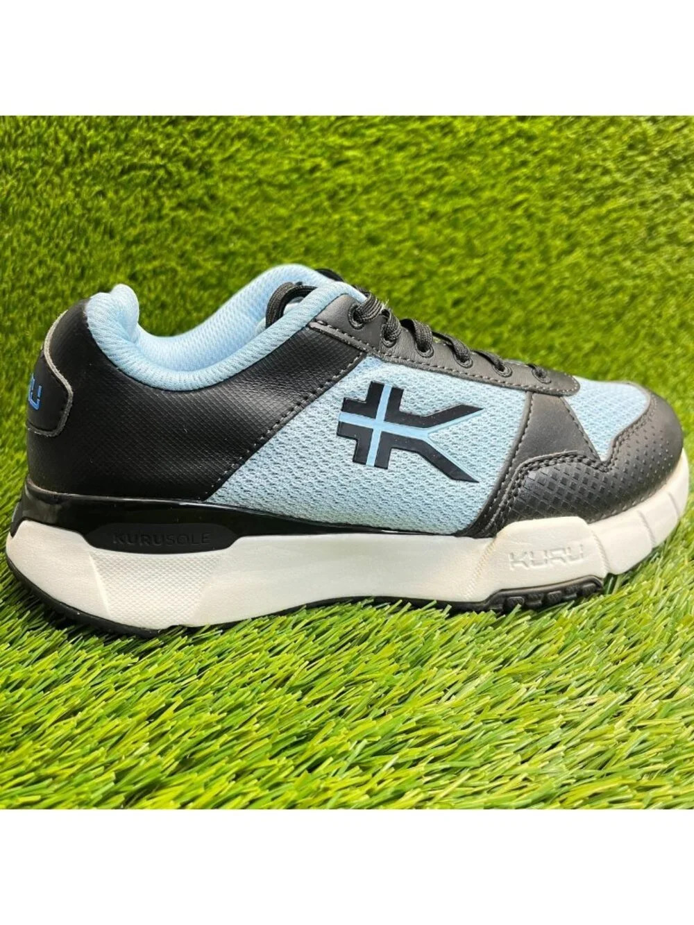 Kuru Quantum 2 Womens Size 7.5D Blue Black White Athletic Running Shoes Sneakers